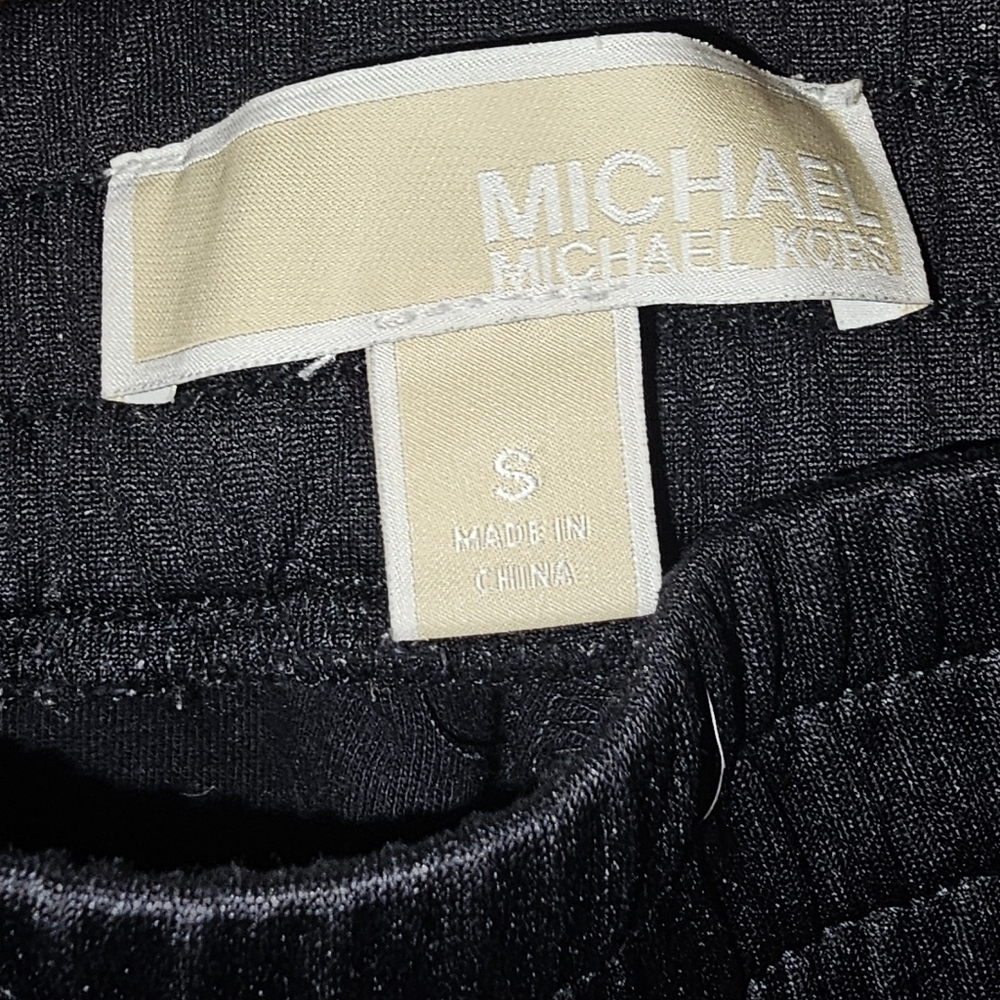 MICHAEL KORS SILVER SNAP BUTTON JOGGERS SZ SMALL - Picture 5 of 6